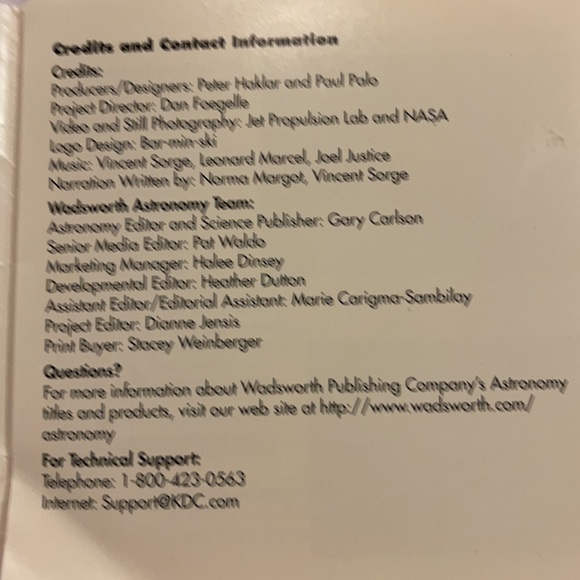 Voyage through the solar system cd- rom - Picture 7 of 7